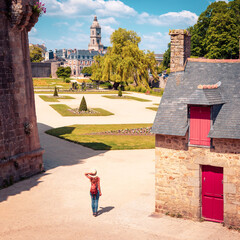 tour tourism in france, vannes ( morbihan, brittany)