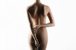© eugenepartyzan - Nude silhouette of Woman. Beautiful body