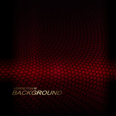 Wall Mural - Mesh pattern on a dark red background with a gradient
