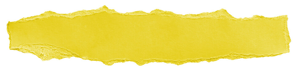 Wall Mural - yellow paper ripped message torn