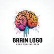 © maryam - Minimal Modern Brain Logo Design Brain Logo Vector