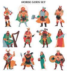 Norse Gods Color Set