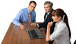 © BillionPhotos.com - Portrait of Business People Working with Laptop