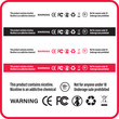 © Bingo-aun - Warning symbols and 18+. vector symbols. for banner ad or graphic resource.