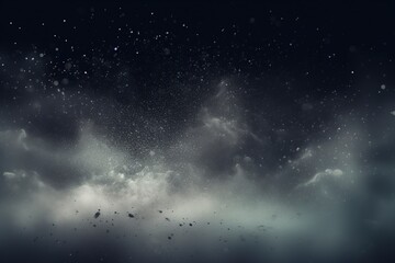 beautiful texture with dust particles shiny smoky background, ai generative