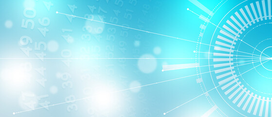 Abstract Blue Background
