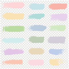 Wall Mural - pastel Paint set