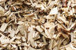 Full frame view of wood chips.