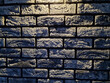 Clinker bricks night time pattern abstract background