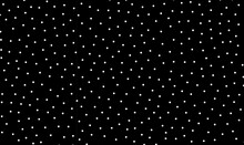 Random Scattered Dots Seamless Repeatable Background Pattern Swatch White On Black