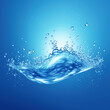 © 애영 고 - a splashing image of water Generative AI