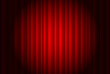 © Designpics - Curtain from the theater with a spotlight. Illustration of the designer