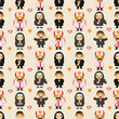 © Designpics - seamless priest pattern