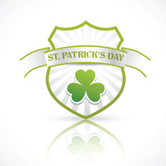 saint patrick's day label vector