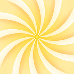 Poster - Yellow and White Abstract Background with shining swirl