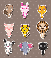 Wall Mural - animal stickers