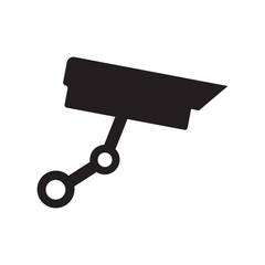 Sticker - cctv icon vector