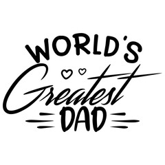 Wall Mural - Worlds Greatest Dad-01