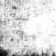 © Azelia - Texture, wall, concrete, black and white grunge background. Wall fragment with scratches and cracks