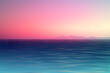 © ADDICTIVE STOCK - Generative AI illustration of abstract background with blue wavy sea under colorful bright sundown sky