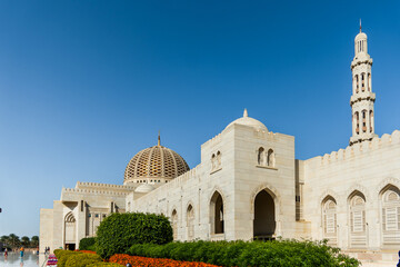 Wall Mural - The grand mosque of Muscat