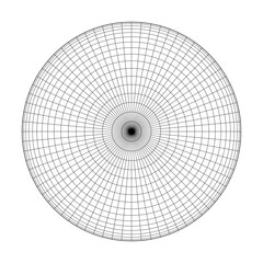 Wall Mural - planet earth globe grid of meridians and parallels, or latitude and longitude. 3d vector illustratio