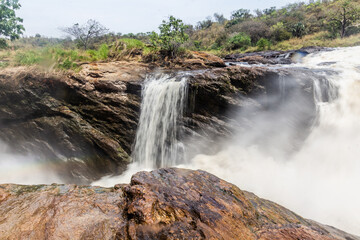 Sticker - View of Murchison Falls on the Victoria Nile river, Uganda