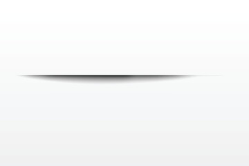 Wall Mural - shadow effect. realistic blurred edges shadow of isolated template. rectangular val drop shadow for 