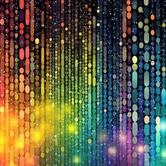 Wall Mural - background with lights
