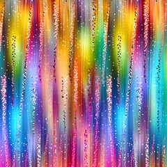 Wall Mural - abstract colorful background with stars