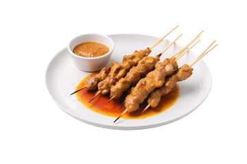 Wall Mural - Satay on plate