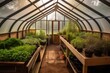 © Alfazet Chronicles - greenhouse filled with herbs and spices, ready for cooking, created with generative ai