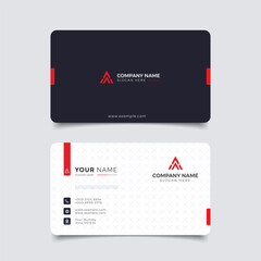 Wall Mural - business card creative design template