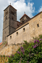 Poster - St. Servatii Church (Stiftskirche St. Servatii) Quedlinburg Saxony-Anhalt Germany