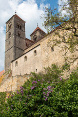 Poster - St. Servatii Church (Stiftskirche St. Servatii) Quedlinburg Saxony-Anhalt Germany