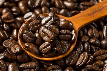 Poster - Organic Roasted Espresso Coffee Beans