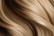 © barmaleeva - Beautiful blond hair background. Healthy smooth shiny hair. Generative AI