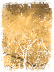 Poster - Winter style grunge background