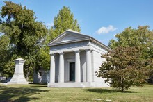 Bellefontaine Cemetery In St. Louis Is Home To The Graves Of Eberhard Anheuser, William S. Burroughs And William Clark