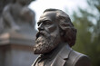 Karl Marx, German philosopher, historian, economist, socialist. Generative AI.