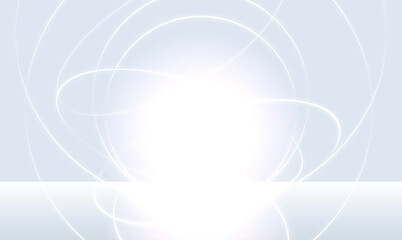 Wall Mural - abstract background design with glowing threads