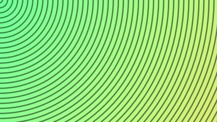 Wall Mural - colorful green and yellow line for background animation