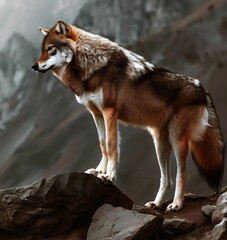 Wall Mural - Himalayan Wolf