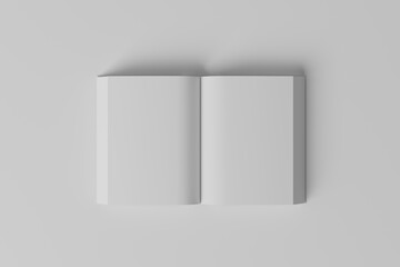 Canvas Print - hard cover large book mockup