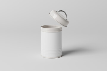 Sticker - metal canister mockup