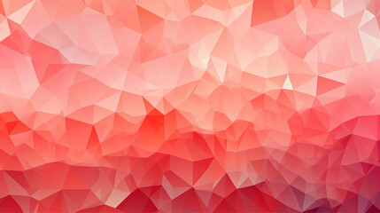 Triangular design with gradient background, pale red