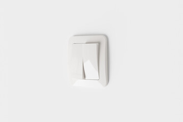 Wall Mural - wall light switch 