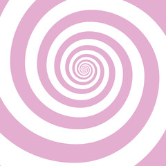 Poster - Artistic spiral shape. Vector drawing