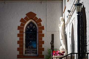 Wall Mural - courtyard of our lady