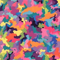 Sticker - camouflage pattern